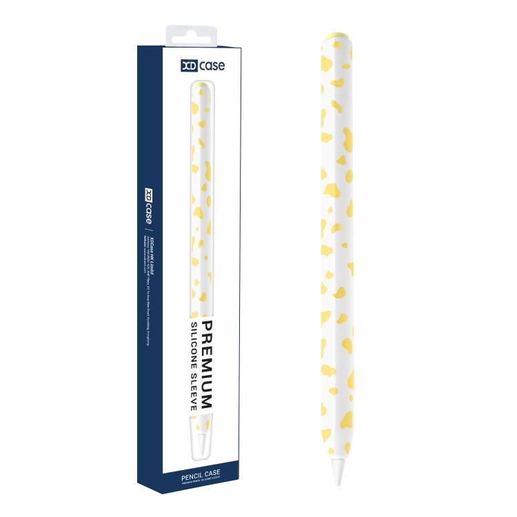 XDcase Cow Print Silicone Protective Stylus Pen Sleeve, For Apple Pencil Pro / 2, For Apple Pencil USB-C / 3