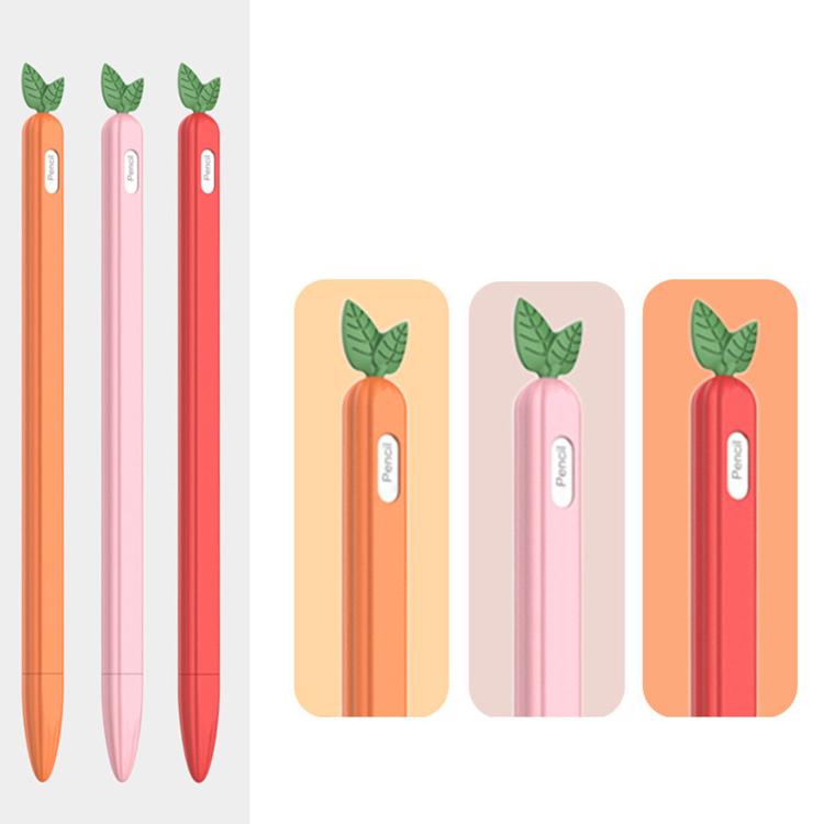 XDcase Fruit & Veggie Anti-Slip Silicone Stylus Pen Sleeve, For Apple Pencil Pro / 2