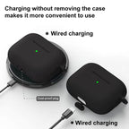 XDcase 2.5mm Thick Silicone Earbud Protective Case with Hook, For AirPods Pro 3, For AirPods 4, For AirPods Pro 2 / 1