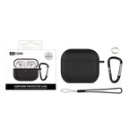 XDcase 2.5mm Thick Silicone Earbud Protective Case with Hook, For AirPods 5 / 4, For AirPods Pro 3, For AirPods Pro 2 / 1