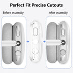 XDcase 3 in 1 Silicone Headset Protective Case, For Apple AirPods Max / Max 2