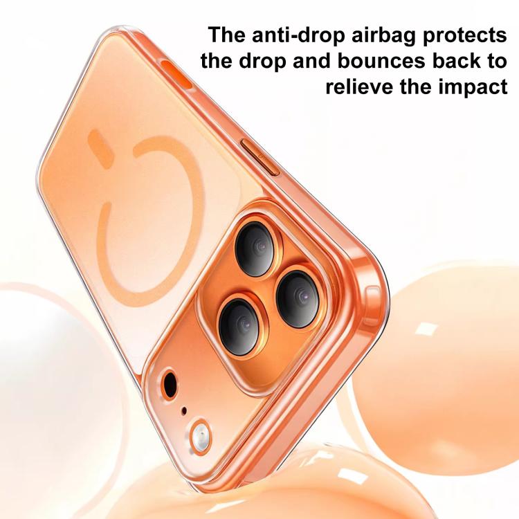 XDcase Frosted Transparent Magnetic Shockproof Phone Case, For iPhone 17 Pro Max, For iPhone 17 Pro, For iPhone 17