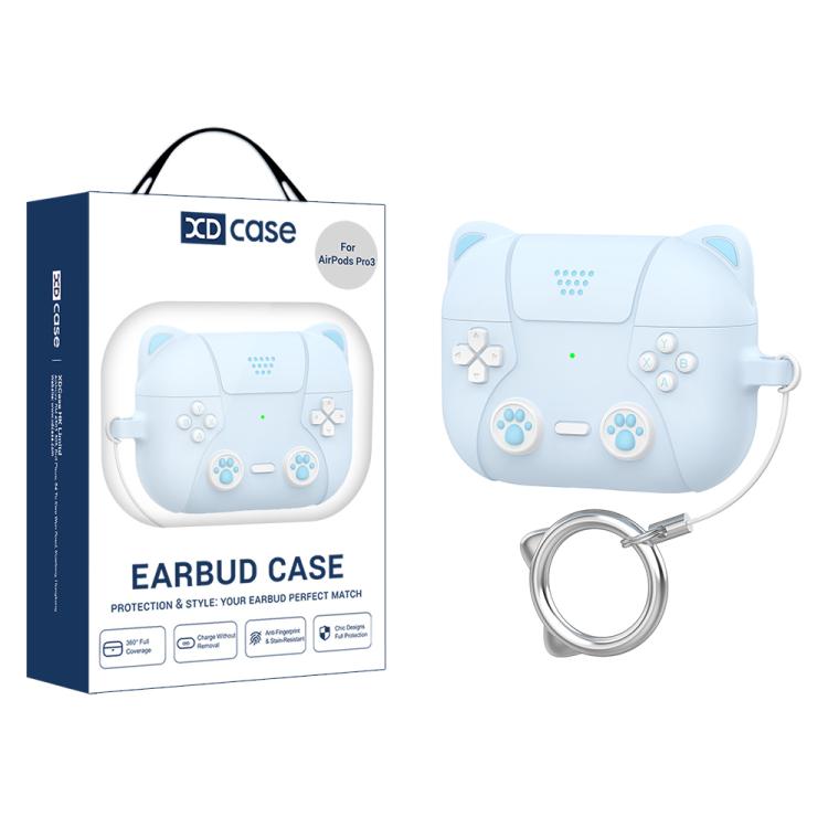 XDcase Retro Cat Cartoon Silicone Earbuds Case, For AirPods Pro 3, For AirPods 4, For AirPods Pro 2 / 1