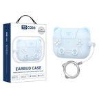 XDcase Retro Cat Cartoon Silicone Earbuds Case, For AirPods Pro 3, For AirPods 4, For AirPods Pro 2 / 1