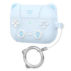 XDcase Retro Cat Cartoon Silicone Earbuds Case, For AirPods Pro 3, For AirPods 4, For AirPods Pro 2 / 1