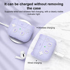 XDcase Retro Cat Cartoon Silicone Earbuds Case, For AirPods Pro 3, For AirPods 4, For AirPods Pro 2 / 1
