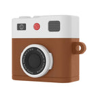 XDcase Retro Camera Style Silicone Earbuds Case, For AirPods 5 / 4, For AirPods Pro 3, For AirPods Pro 2