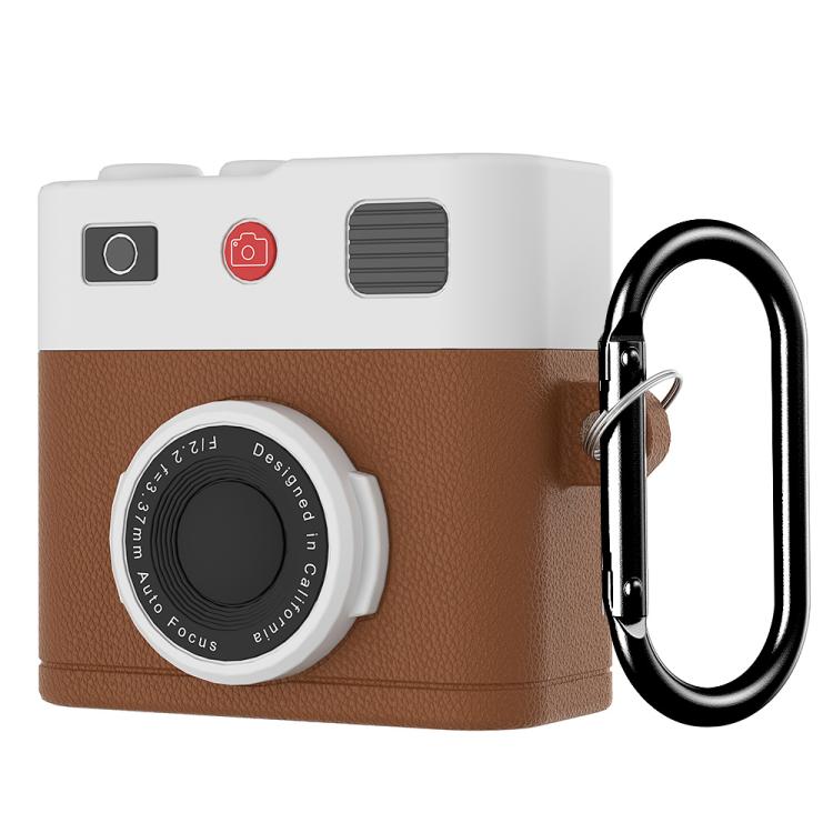 XDcase Retro Camera Style Silicone Earbuds Case, For AirPods 5 / 4, For AirPods Pro 3, For AirPods Pro 2