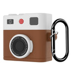 XDcase Retro Camera Style Silicone Earbuds Case, For AirPods 5 / 4, For AirPods Pro 3, For AirPods Pro 2