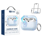 XDcase Clear TPU Auto Pop-Up Earbud Case with Holder, For AirPods Pro 3, For AirPods 4, For AirPods Pro 2