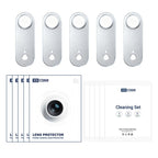 XDcase 5pcs Titanium Alloy Hollow Camera Lens Protector, For iPhone Air