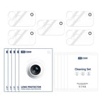 XDcase 5pcs Transparent Integrated Tempered Glass Camera Film, For iPhone 17 Pro Max, For iPhone 17 Pro, For iPhone 17, For iPhone Air