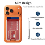 XDcase PC Magnetic Card Holder Phone Stand