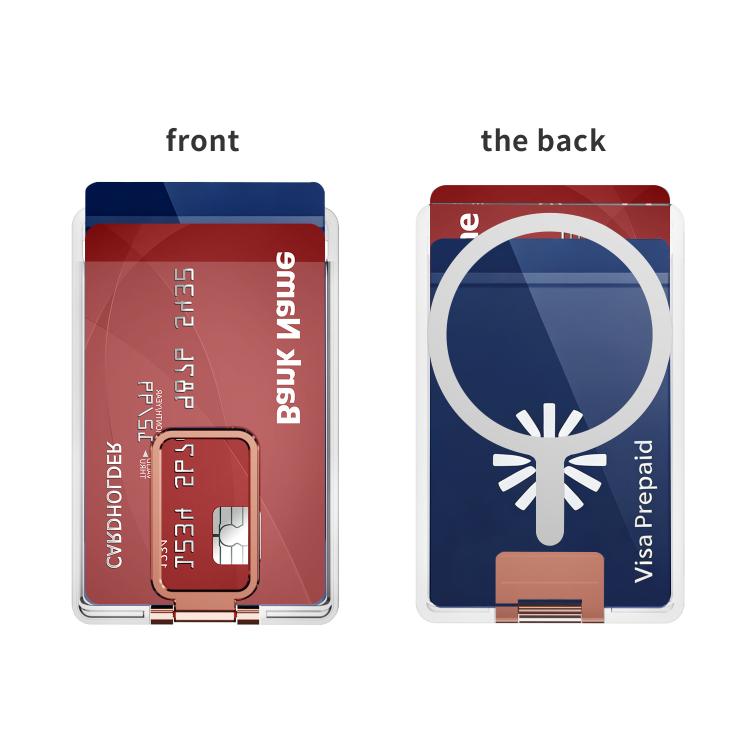 XDcase Magnetic Back Card Slot with Holder For iPhone / Galaxy & More