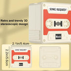 XDcase Retro Cassette Style Silicone Earbuds Case, For Samsung Galaxy Buds FE / Buds2 Pro