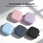 XDcase Solid Color Liquid Silicone Earbuds Case with Hook, For Samsung Galaxy Buds4 / 4 Pro