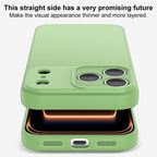 XDcase AI Button Integrated Full Coverage Imitation Silicone Phone Case, For iPhone 17 Pro Max, For iPhone 17 Pro
