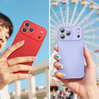 XDcase AI Button Integrated Full Coverage Imitation Silicone Phone Case, For iPhone 17 Pro Max, For iPhone 17 Pro