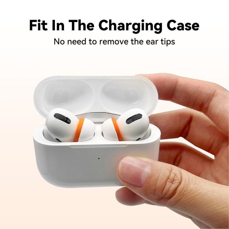 XDcase 4 Pairs Replacement Silicone Sponge Ear Tips, XS/S/M/L Size, 4 Pairs XS/S/M/L Size