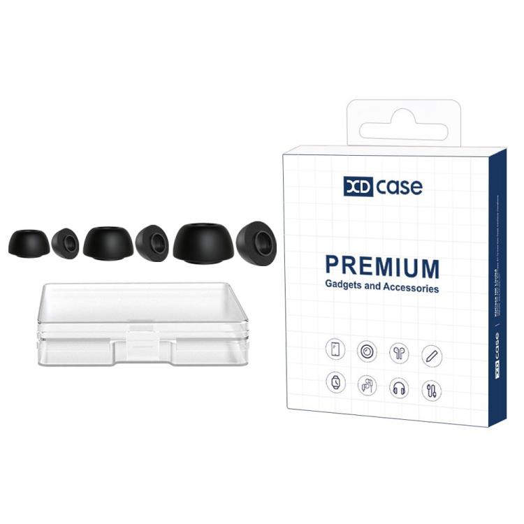 XDcase 3 Pairs Replacement Memory Foam Ear Tips, S/M/L Size, 3 Pairs S/M/L Size