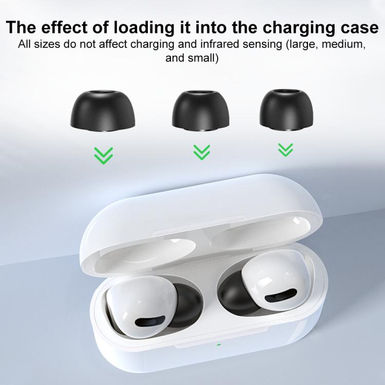 XDcase 3 Pairs Replacement Memory Foam Ear Tips, S/M/L Size, 3 Pairs S/M/L Size