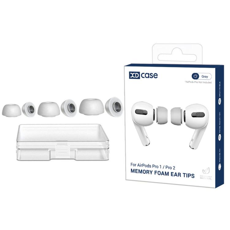 XDcase 3 Pairs Replacement Memory Foam Ear Tips, S/M/L Size, 3 Pairs S/M/L Size