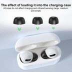 XDcase 3 Pairs Replacement Memory Foam Ear Tips, M Size, 3 Pairs M Size