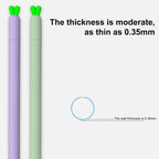 XDcase Cute Carrots Design Anti-Slip Silicone Stylus Pen Sleeve, For Apple Pencil Pro / 2