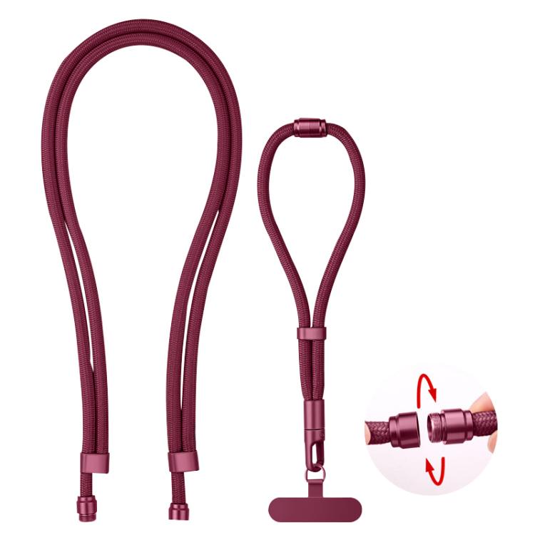 XDcase Detachable 3-in-1 Crossbody / Neck / Wrist Strap Anti-Lost Phone Lanyard with Tab