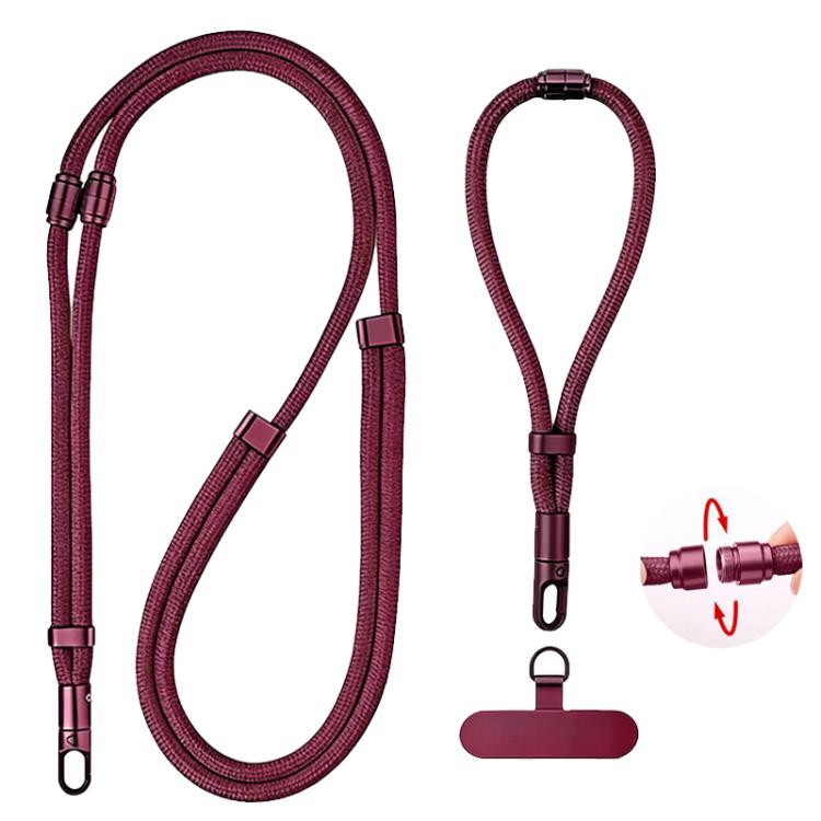 XDcase Detachable 3-in-1 Crossbody / Neck / Wrist Strap Anti-Lost Phone Lanyard with Tab