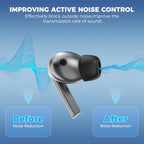 XDcase 4 Pairs Replacement Memory Foam Ear Tips, XS/S/M/L Size, 4 Pairs XS/S/M/L Size