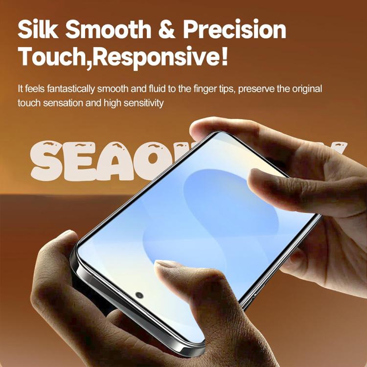 XDcase 2pcs / Pack Silk Screen Printed HD Tempered Glass Film, Support Fingerprint Unlock, For Samsung Galaxy S26+ 5G, For Samsung Galaxy S26 Ultra 5G, For Samsung Galaxy S26 5G, For Samsung Galaxy S25 5G, For Samsung Galaxy S25+ 5G                    ...