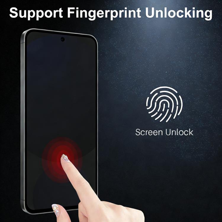 XDcase 5pcs / Pack Silk Screen Printed HD Tempered Glass Film, Support Fingerprint Unlock, For Samsung Galaxy S26+ 5G, For Samsung Galaxy S26 Ultra 5G, For Samsung Galaxy S26 5G, For Samsung Galaxy S25 5G, For Samsung Galaxy S25+ 5G                    ...