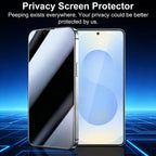 XDcase 2pcs / Pack Silk Screen Printed Anti-Peep Tempered Glass Screen Protector, Support Fingerprint Unlock, For Samsung Galaxy S26+ 5G, For Samsung Galaxy S26 Ultra 5G, For Samsung Galaxy S26 5G, For Samsung Galaxy S25 5G, For Samsung Galaxy S25+ 5G ...