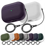 XDcase Lychee Texture TPU Earbuds Case with Buckle, For AirPods Pro 3, For AirPods 4, For AirPods Pro 2 / 1