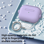XDcase Music Boy Macaron Earbud Case with Ring Buckle, For AirPods Pro 3, For AirPods 4, For AirPods Pro 2 / 1