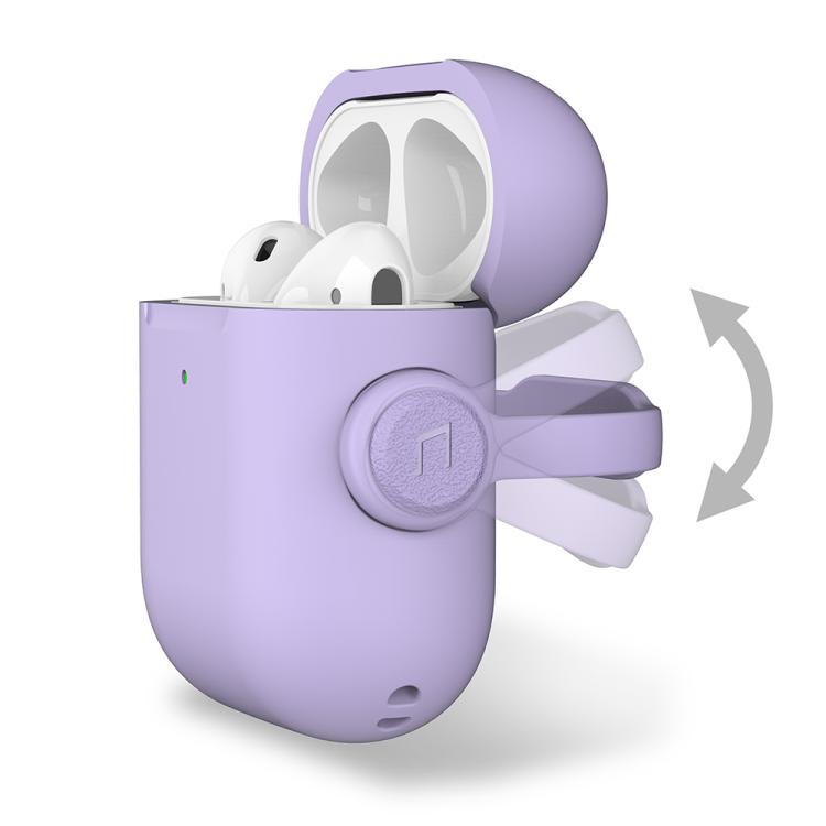 XDcase Music Boy Macaron Earbud Case with Ring Buckle, For AirPods 5 / 4, For AirPods Pro 3, For AirPods Pro 2 / 1