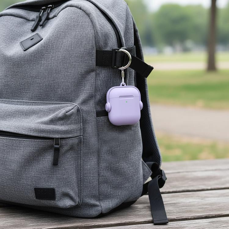XDcase Music Boy Macaron Earbud Case with Ring Buckle, For AirPods 5 / 4, For AirPods Pro 3, For AirPods Pro 2 / 1
