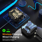 XDcase Camouflage Security Lock Earbuds Case with Carabiner, For Samsung Galaxy Buds3 / 3 Pro / 3 FE