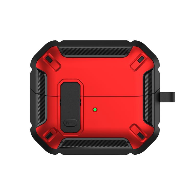 XDcase Solid Color Security Lock Earbuds Case with Carabiner, For Samsung Galaxy Buds3 / 3 Pro / 3 FE