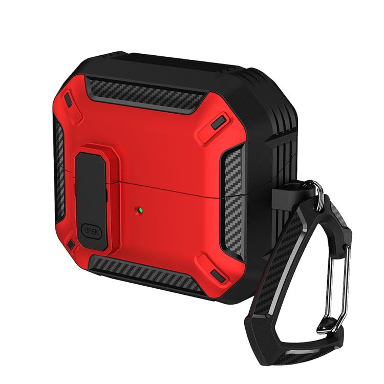 XDcase Solid Color Security Lock Earbuds Case with Carabiner, For Samsung Galaxy Buds3 / 3 Pro / 3 FE