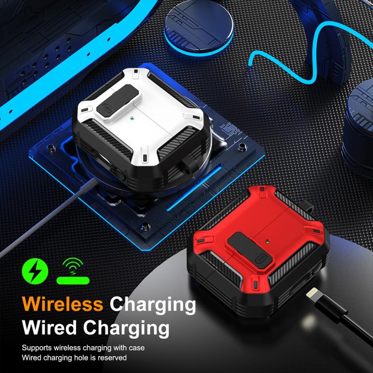 XDcase Solid Color Security Lock Earbuds Case with Carabiner, For Samsung Galaxy Buds3 / 3 Pro / 3 FE