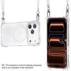 XDcase Four-Corner Hole Shockproof Magnetic Phone Case, Lanyard Not Included, For iPhone 18 Pro / 17 Pro, For iPhone 18 Pro Max / 17 Pro Max