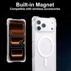 XDcase Four-Corner Hole Shockproof Magnetic Phone Case, Lanyard Not Included, For iPhone 18 Pro / 17 Pro, For iPhone 18 Pro Max / 17 Pro Max