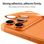 XDcase 2pcs Integrated Translucent Frosted Acrylic Camera Lens Protector, For iPhone 17 Pro Max, For iPhone 17 Pro