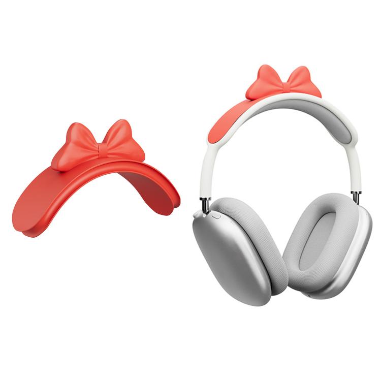 Bowknot Silicone Headband Decorative Cover, For AirPods Max