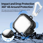 XDcase Rugged Armor Clear View Earphone Case, For Samsung Galaxy Buds4 / 4 Pro