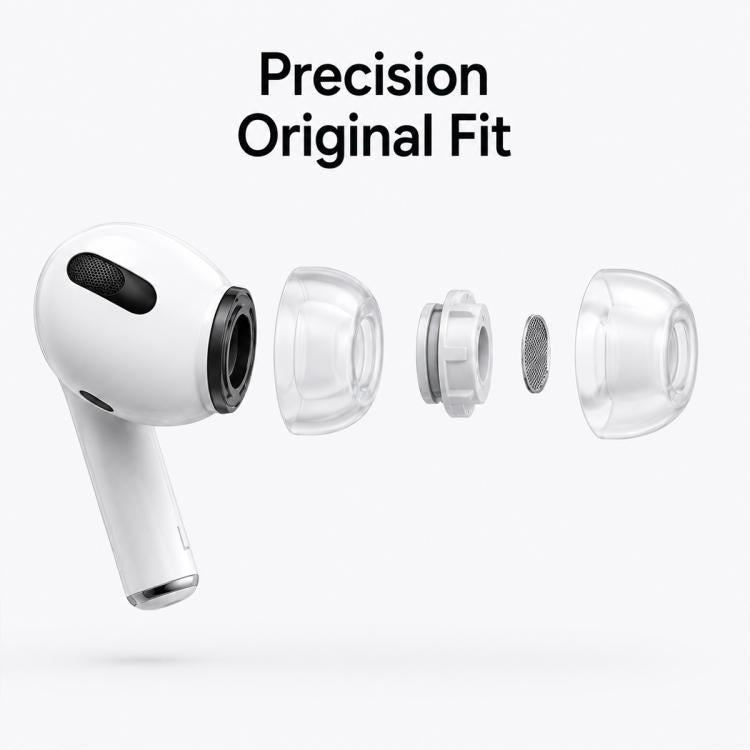 XDcase 3 Pairs Replacement Liquid Silicone Ear Tips, S/M/L Size, For AirPods Pro 3, For AirPods Pro 1 / 2
