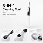 XDcase 4 Pairs Replacement Liquid Silicone Ear Tips, XS/S/M/L Size, For AirPods Pro 3, For AirPods Pro 1 / 2