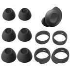XDcase 3 Pairs Replacement Silicone Ear Tips & Ear Hooks Kit, S/M/L Size, For Samsung Galaxy Buds FE